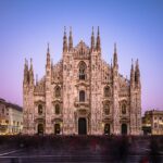Beginning of a magical evening in Milano on my own - with photography and football...