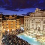 The Trevi Fountain is one of the most famous fountains in the world