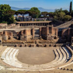 Pompeii - an ancient Roman city famously preserved by the eruption of Mount Vesuvius in 79 AD