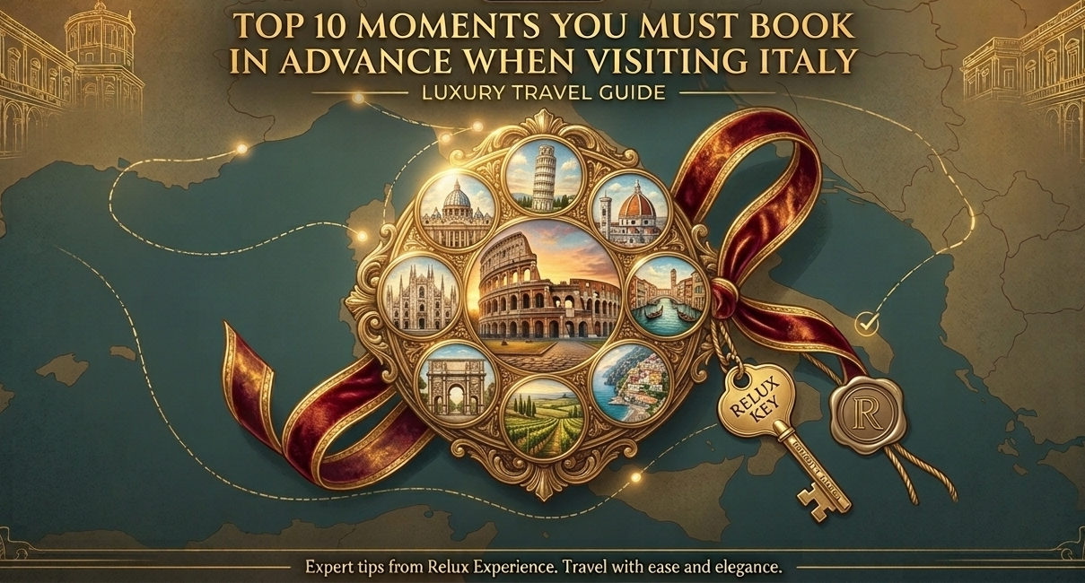 Top 10 moments you should book in advance when visiting Italy